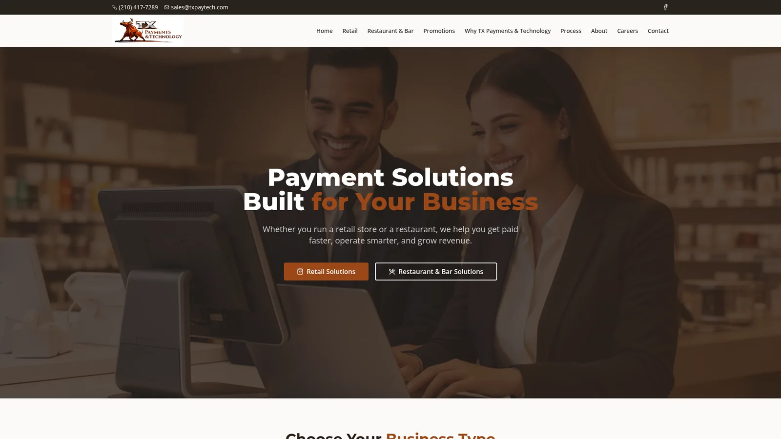 TX Payments & Technology — Ready AI Digital client